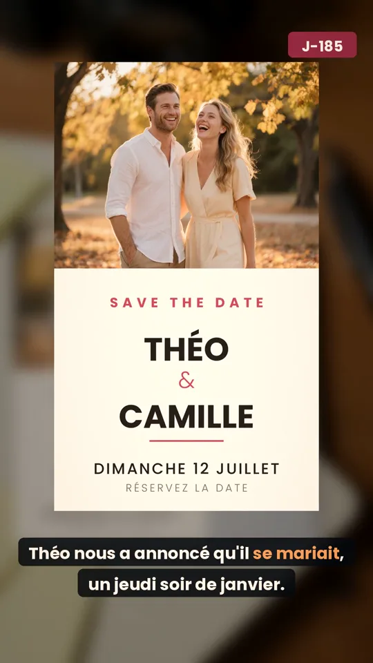 Le Crew, épisode 1 — Save the date